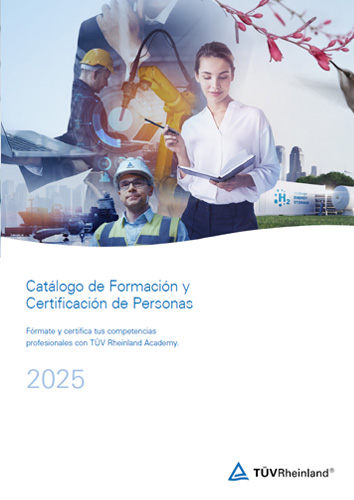 Catálogo TÜV Rheinland Academy Catálogo TÜV Rheinland Academy